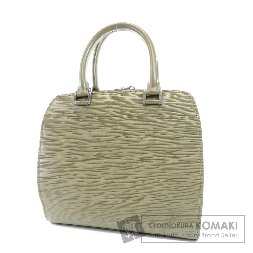 Louis Vuitton Pont Nuef Top Handle Bag Epi Leather Yellow